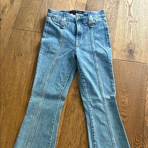 Women's Blue Flared Jeans